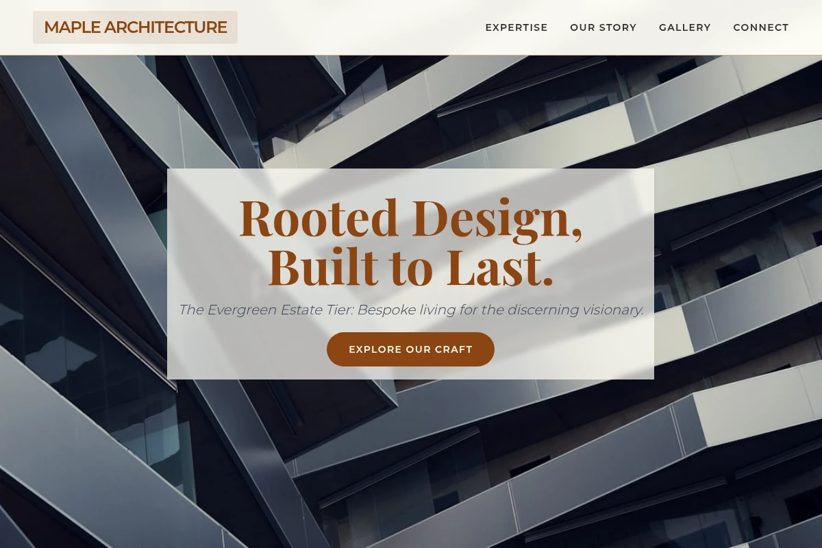 Maple Architecture