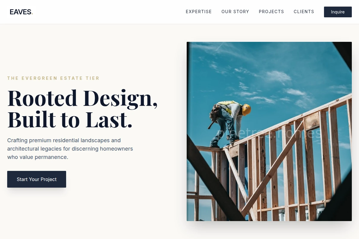 Eaves Construction