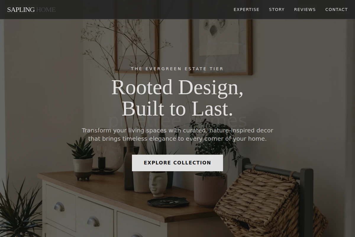 Sapling Home Decor