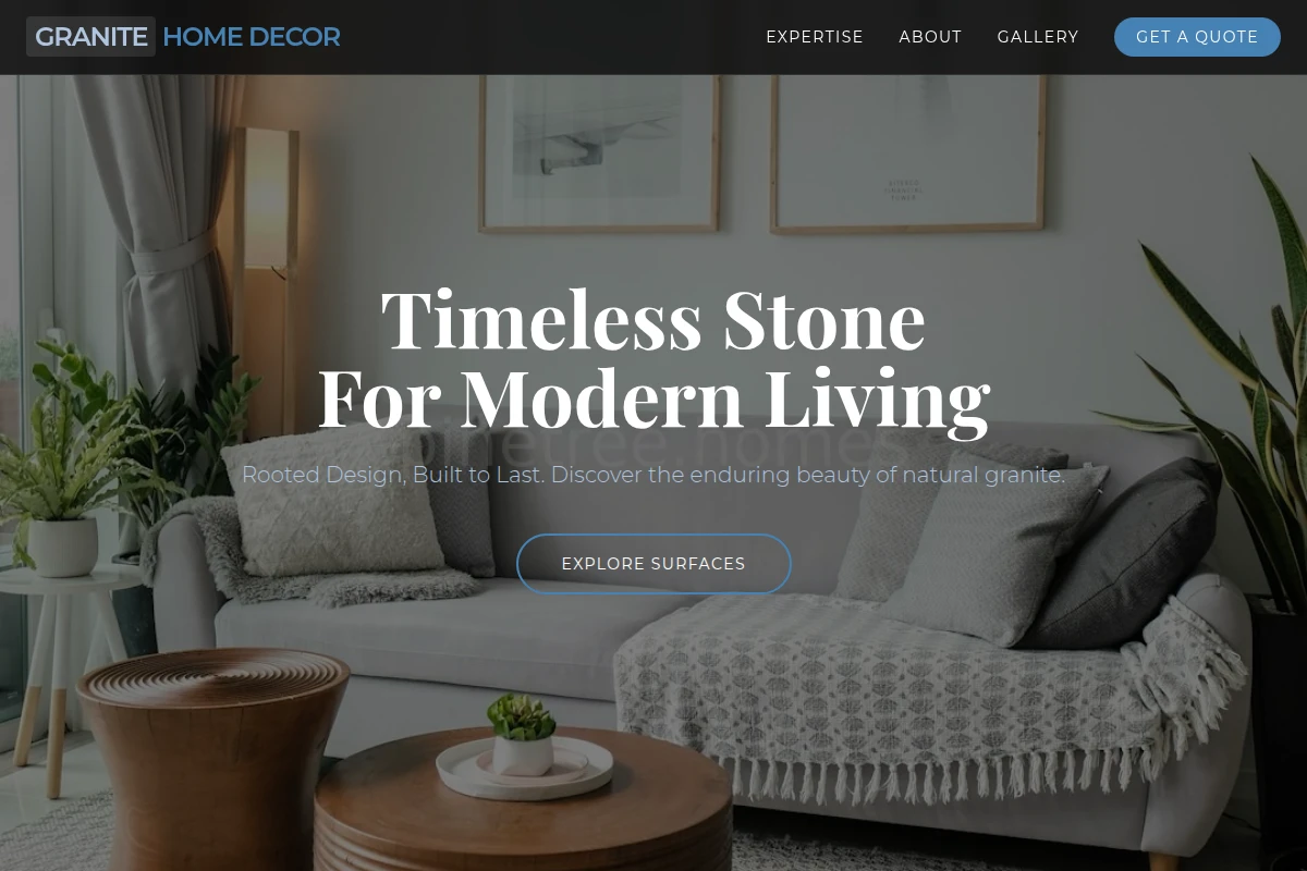 Granite Home Decor
