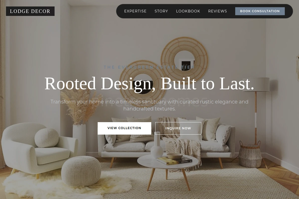 Lodge Home Decor