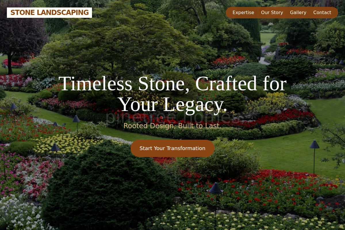 Stone Landscaping