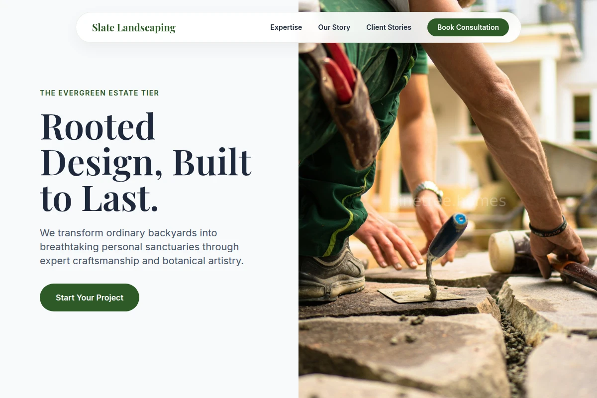 Slate Landscaping
