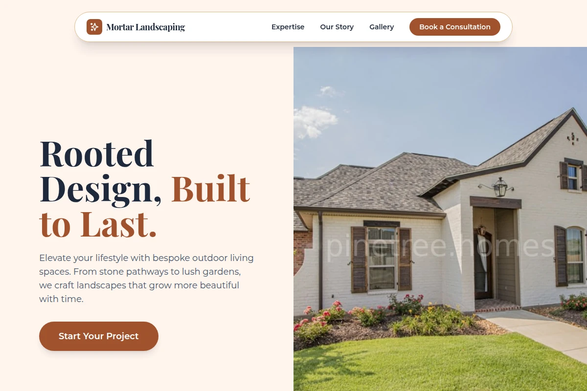 Mortar Landscaping
