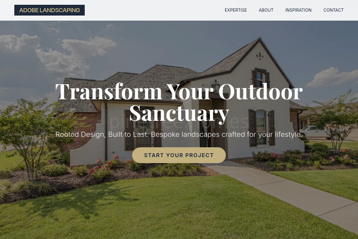 Adobe Landscaping